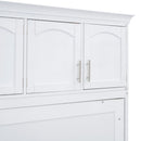 Murphy Modern Bed With Top Cabinets For Space Saving And Comfort