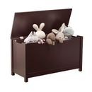 Toy Box Storage With Safety Hinged Lid