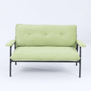 Modern Metal Frame Sofa With Sponge Filling For Compact Spaces And Versatile Use
