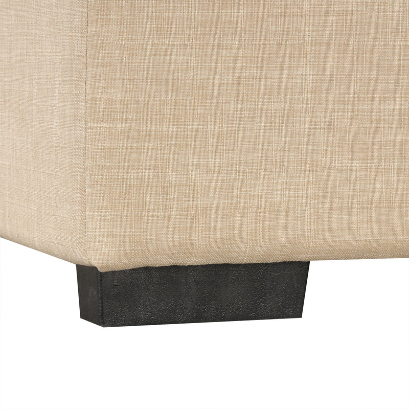 Convertible Folding Sofa Bed Ottoman With Memory Mattress And Tufted Design
