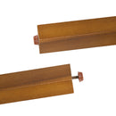 Acacia Wood Patio Furniture Club Chair, Outdoor Wicker Armchair, Deep Seating With Soft Cushions For Porch - Teak / Mix Brown