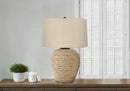 Lighting, Table Lamp, Rattan, Resin, Transitional - Beige