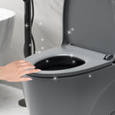 1 Piece Toilet With Tornado Flush, Dual Flush, And ADA Height Comfort Chair