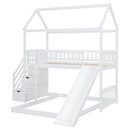 House Bunk Bed With Slide