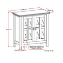 Artisan - Low Storage Cabinet - Hickory Brown