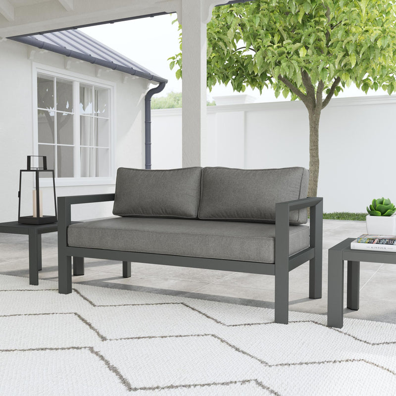 Grayton - Outdoor Aluminum Loveseat