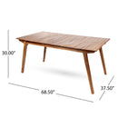 Outdoor Dining Table & Frame - Teak