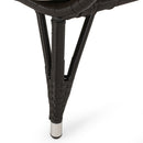 Outdoor Wicker Standing Basket Chair With Cushion