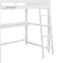 Loft Bed With Drawers With Desk And Shelves