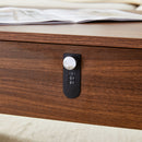 Multi Functional Coffee Table With Password Lock, Suitable For Storing Firearms And Wine - Walnut