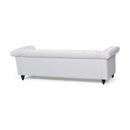 Chesterfield Style 3 Seater Sofa With Deep Button Tufting