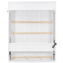 Murphy Bed With Desk, LED Lights & USB Charging Station