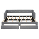 Upholstered Daybed With 2 Drawers