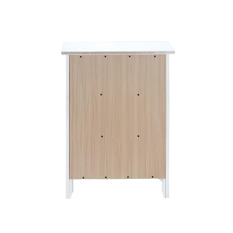 Daniel - 3 Drawer Nightstand - White