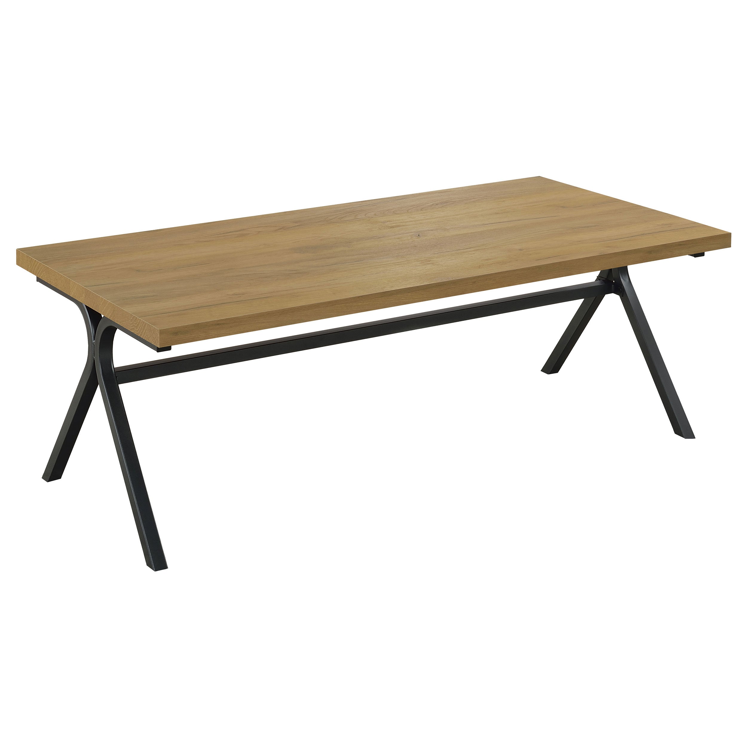 Colmar 3-piece Engineered Wood Coffee Table Set Golden Oak — view 3