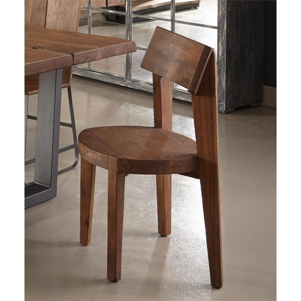 Knox Set of 2 Solid Acacia Wood Dining Chairs
