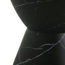 Outdoor, Lightweight Concrete Side Table