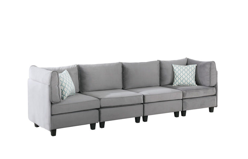 Zelmira - Velvet Sctional Sofa