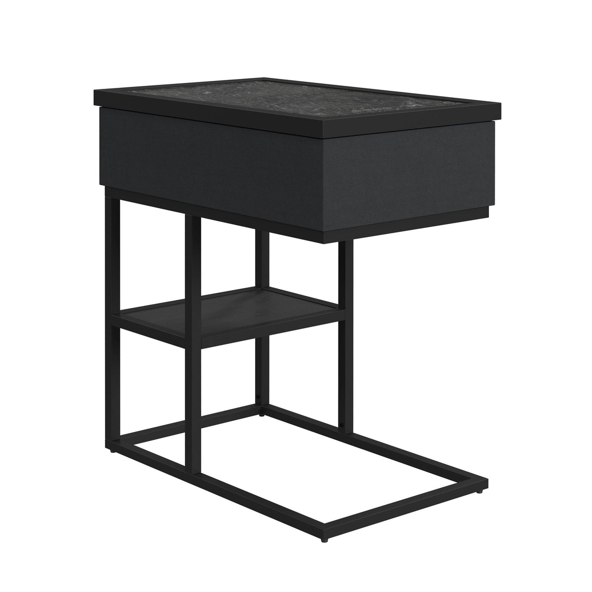 Halo Smart C-Table in Black by Elements International