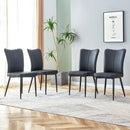 Minimalist Style Minimalist Dining Chairs With Metal Legs