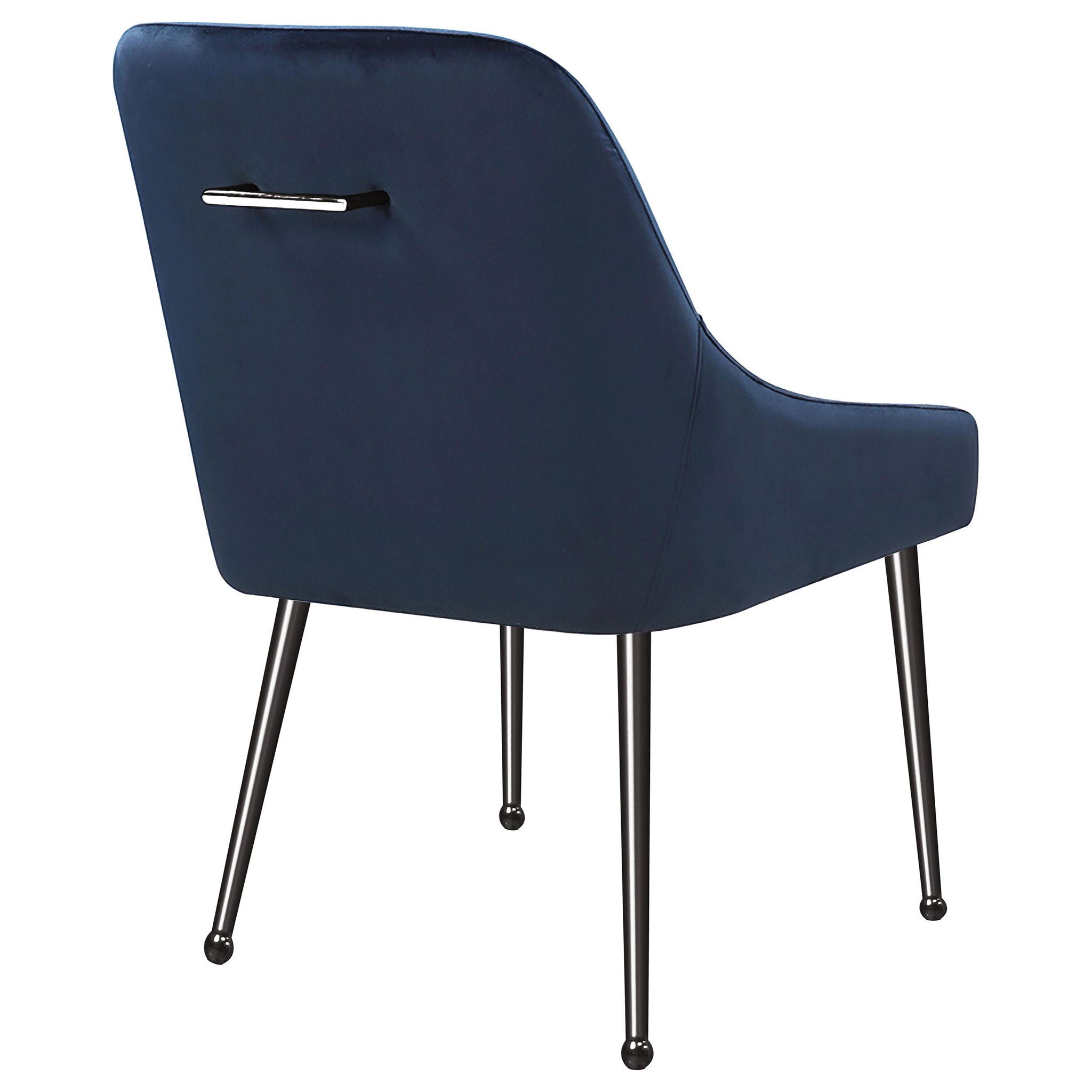 Mayette Upholstered Dining Side Chair Blue (Set of 2) - Atlantic Fine Furniture Melbourne FL