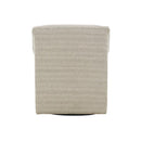 Justin - Swivel Glider Chair With 360 Degree Rotation - Tan