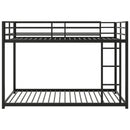 Metal Bunk Bed, Low Bunk Bed With Ladder