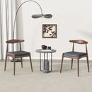 Dining Chairs With Ergonomic Backrest & Comfort Cushions (Set of 2)