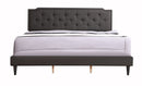 Button Tufted Bed Charming For Cozy Spaces