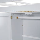 Loft Bed With Built In Wardrobe, Shelves And Drawers