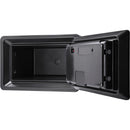 0.54 Cubic Ft Keypad Fireproof Security Safe - Black