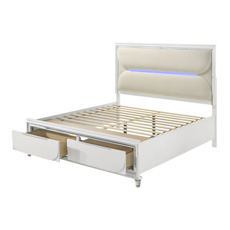 Tarian - Bed With LED & Storage