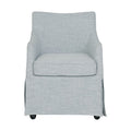 London - Upholstered Skirted Dining Arm Chair
