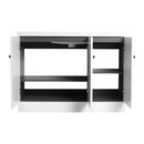 Contemporary Freestanding Bathroom Vanity With Resin Sink & Soft-Close Cabinet Doors