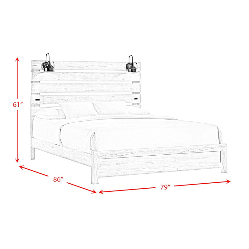 Fort Worth - Bed with Lights & USB