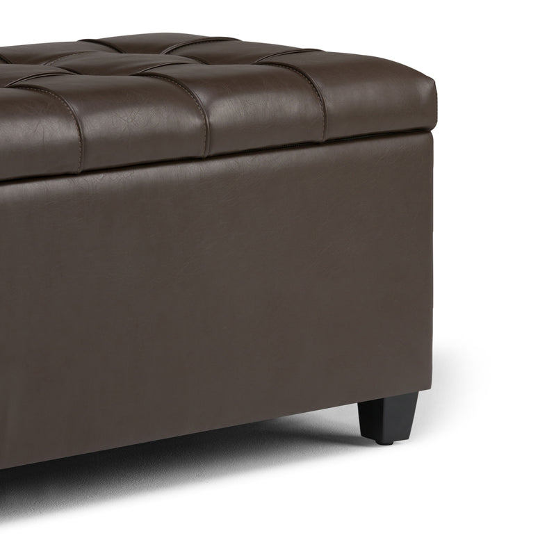 Sienna - Transitional Storage Ottoman Bench