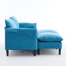Convertible Combination Sofa With Footstools With Storage