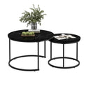 Round Nesting Coffee Table (Set of 2)