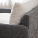 Oversized Single Sofa Chair Wide And Deep Seat, Modern Upholstered Comfy Blocking Couch Lounge With Pillows