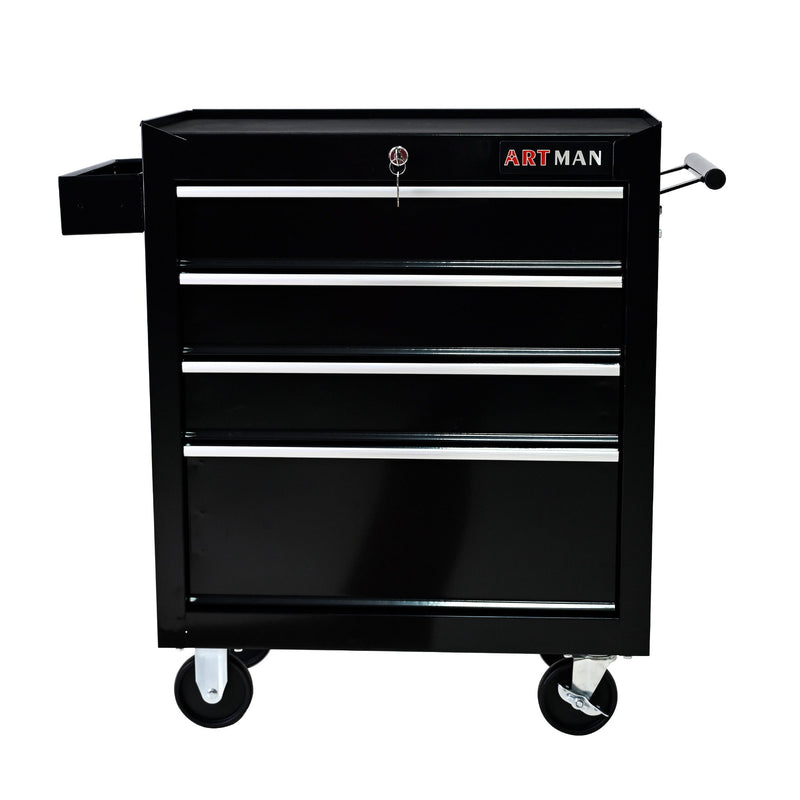 Multifunctional Tool Cart With Wheels And Drawers