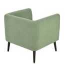 Modern Accent Upholstered Armchair With Pillow