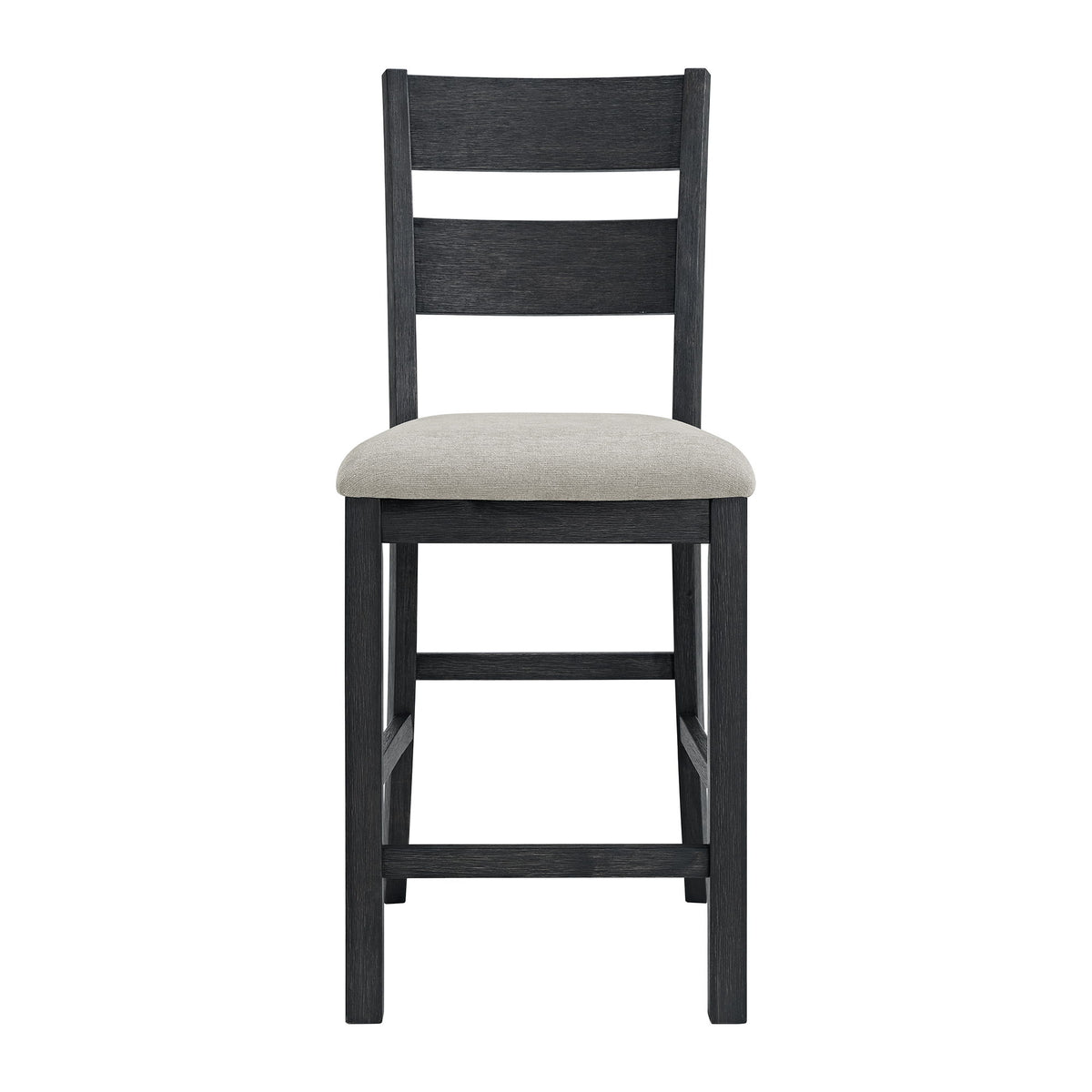 Garcia 5 Piece Counter Set With Table And 4 Chairs in Black by Elements International, view 9