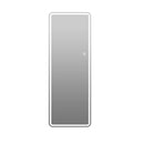 Frameless Full Length Floor Mirror With LED Light, Dimming & 3 Color Modes Mirror - Silver