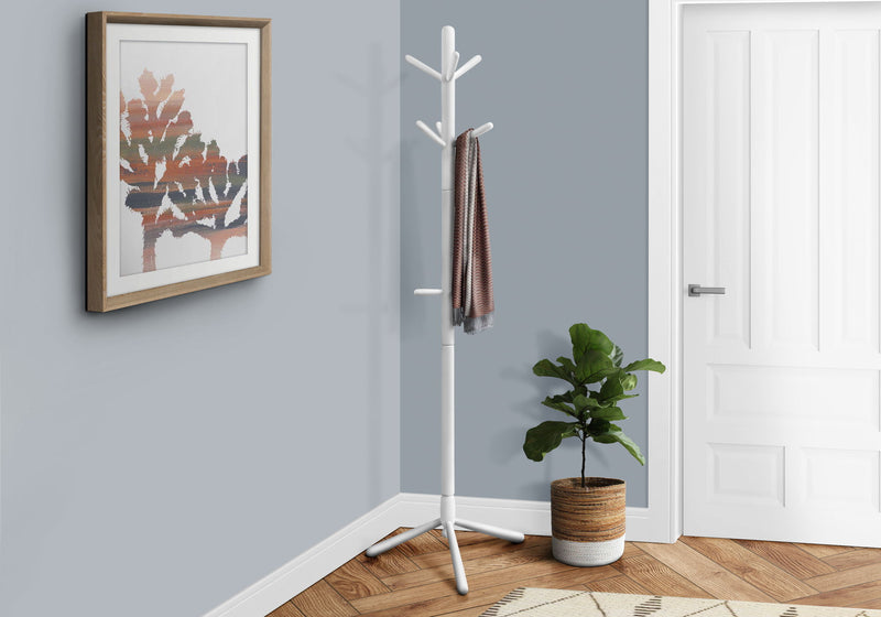 Free Standing Coat Rack 9 Hooks For Entryway