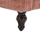 Chenille 2 Seater Sofa With LED Light, USB Charging Port, And Storage Bag