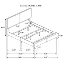 Dorian - Upholstered Panel Bed