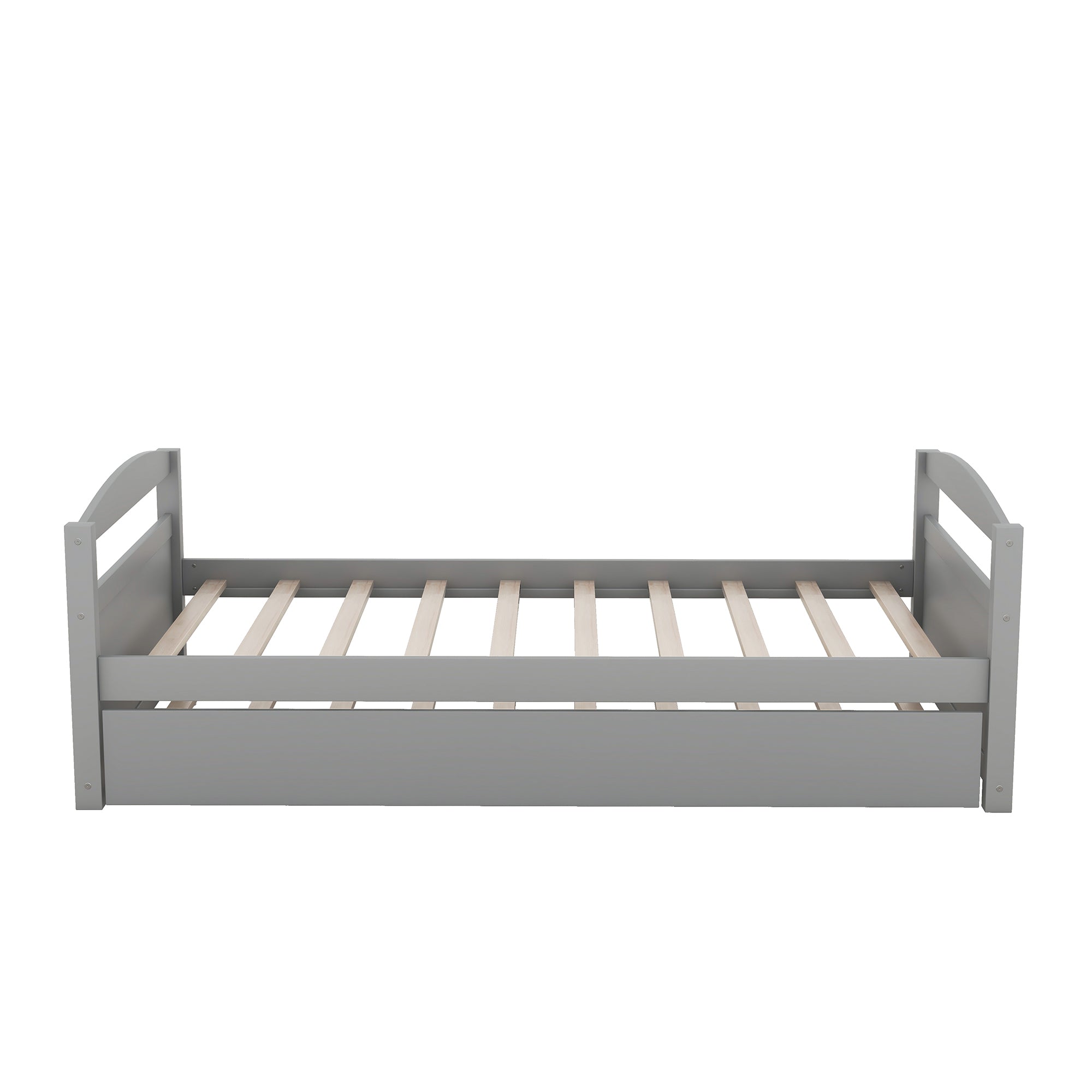 Twin Size Daybed with Trundle, Gray - Atlantic Fine Furniture Melbourne FL