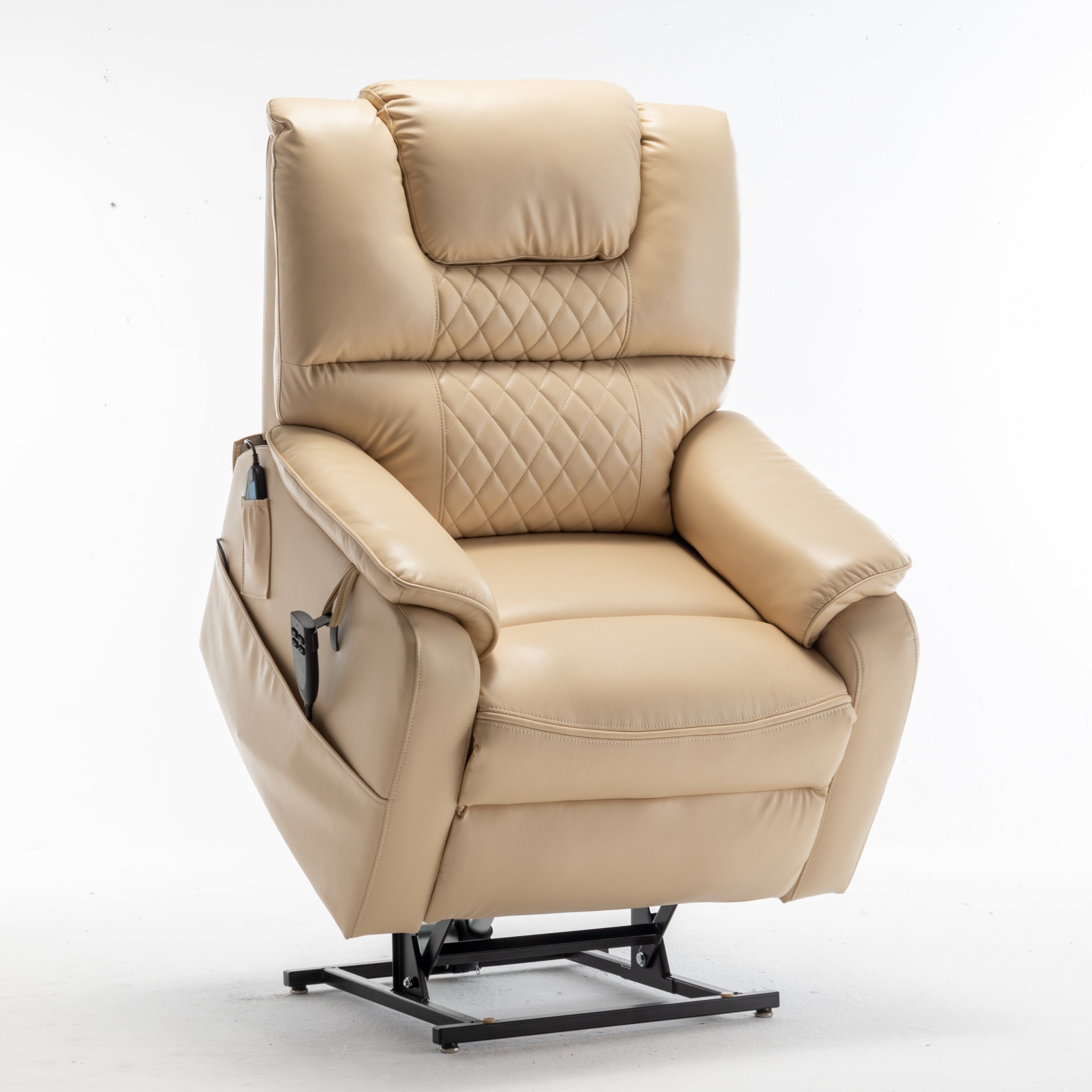 Lounge chair lift chair relax sofa chair sitting room furniture sitting room power supply elderly electric lounge chair (180 degree lying flat) - Atlantic Fine Furniture Melbourne FL