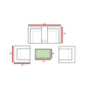 Wicker Seating Group Set With Table And Cushions