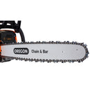 62Cc Gas Powered Chainsaw 22" 2 Cycle Petrol Handheld Chain Saw Epa Compliant For Wood Cutting Aluminium - Orange